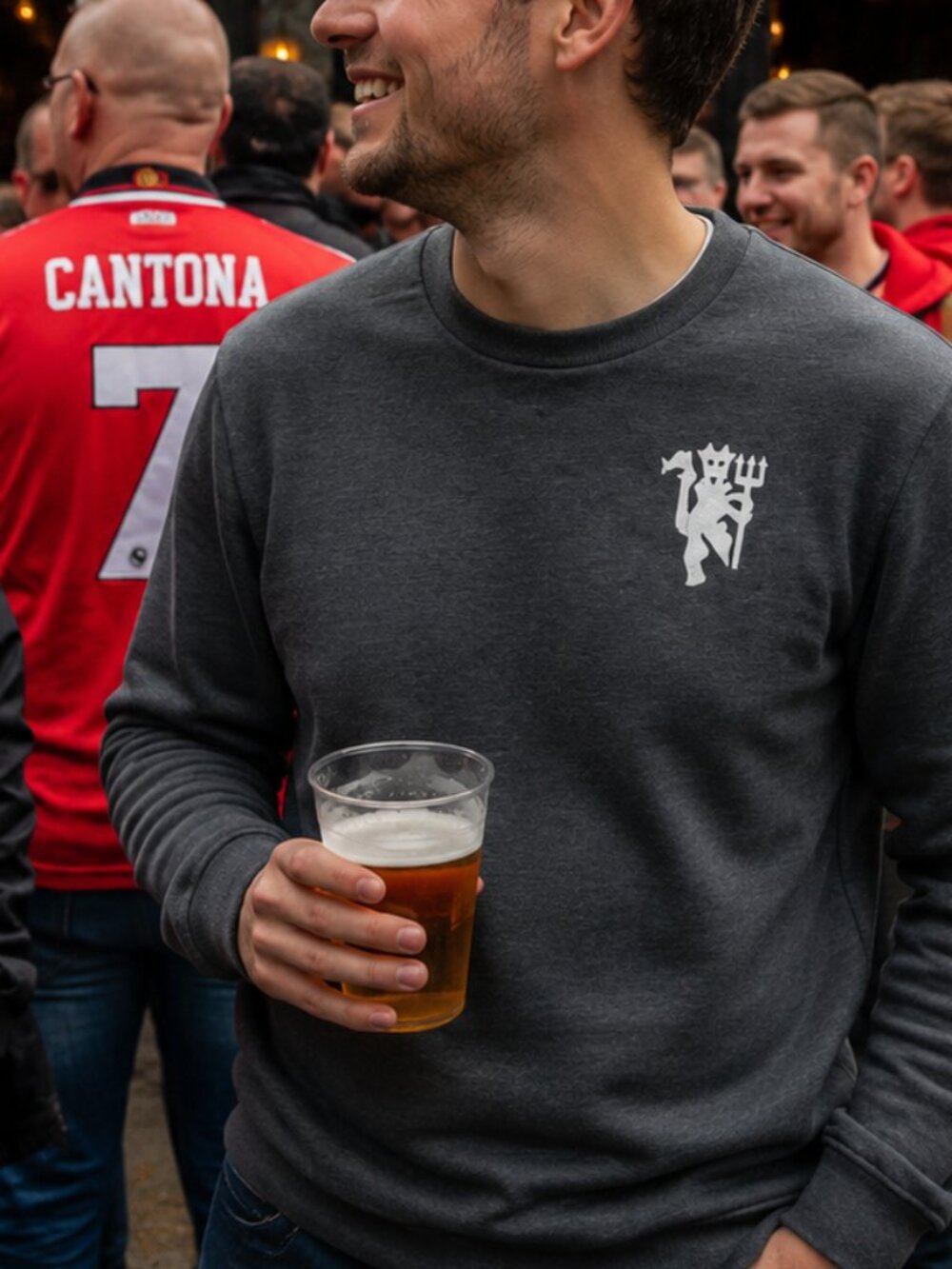 Manchester United Adidas Crewneck Sweater